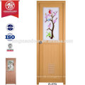 Wholesale Factory Custom PVC Plastic Shower Doors, avec verre forgé